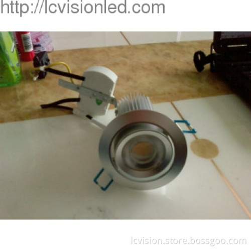 Dimming 10W COB LED Down Light with Head Adjustable